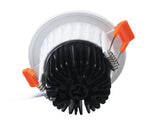 White Led Downlight Aluminum 90-260V AC Round Led Lamp Foyer Recessed Luminaire Panel Light Spot Ceiling downlights