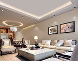 Mini LED Downlights Ultrathin 7W 220v Surface Mounted Stainless Steel Ceiling Lamp For Cabinet/Wine/Jewelry Display Lighting