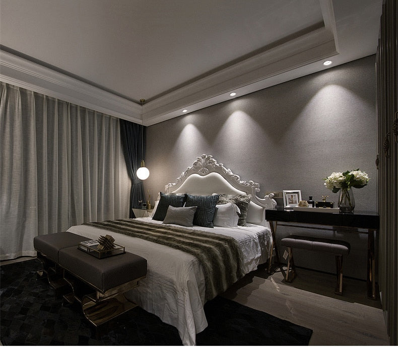 Dimmable LED Downlight 7W 10W 15W 18W 85-265V COB LED DownLights Dimmable COB Spot Recessed Down light Light Bulb white body