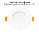 GLEDOPTO Zigbee ZLL 6W/9W/12W RGB+CCT LED Ceiling Light Smart Home Waterproof Remote Control Downlight work with Alexa Echo Plus