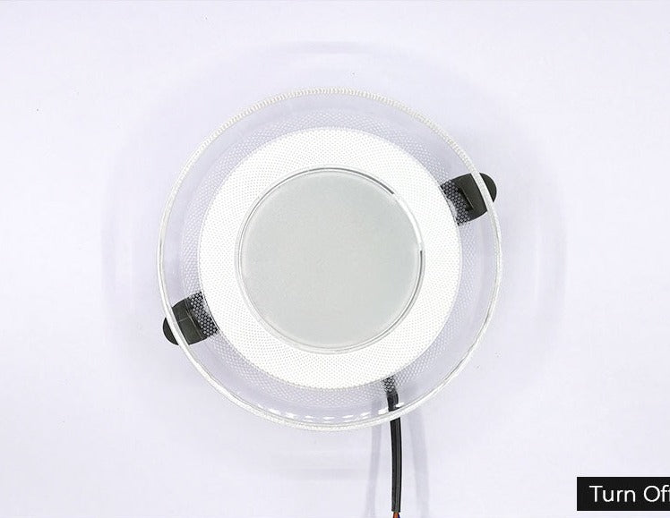 LED Downlight 10pcs Light guide LED Downlight Round Shape Acrylic Panel Lights Ceiling Recessed Lamps 3W 5W 7W 9W 12W 15W High Brightness