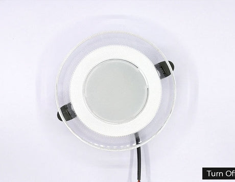 LED Downlight 10pcs Light guide LED Downlight Round Shape Acrylic Panel Lights Ceiling Recessed Lamps 3W 5W 7W 9W 12W 15W High Brightness