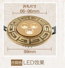 Loft European Style Luxury Pure Copper 3W 5W COB Downlight Copper LED Ceiling Lamp Indoor light Cafe Store Hall