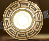 Loft European Style Luxury Pure Copper 3W 5W COB Downlight Copper LED Ceiling Lamp Indoor light Cafe Store Hall