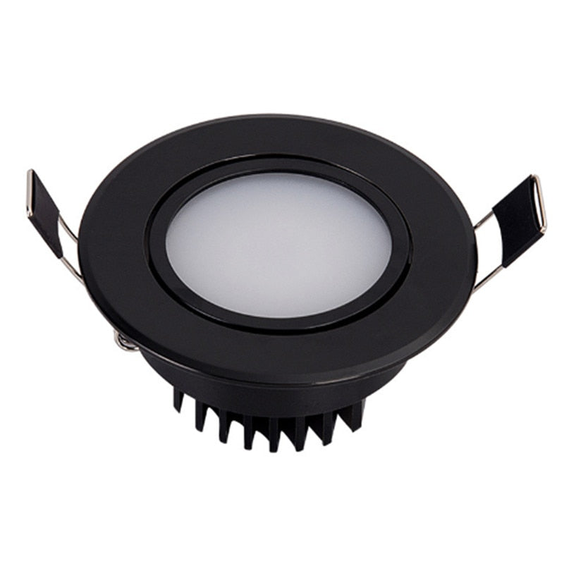 LED Downlight 10X Dimmable Fog Black LED COB LED Spot Light Downlight 5W 7W 9W 12W 85-265V recessed downlight recessed indoor downlight