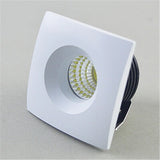 Downlight 10pcs Dimmable Mini LED downlight 5W COB Downlight  Cabinet  AC85-265V LED  Jewelry lamp bookcase led ceiling