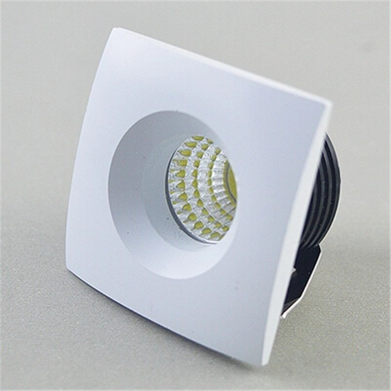 Downlight 10pcs Dimmable Mini LED downlight 5W COB Downlight  Cabinet  AC85-265V LED  Jewelry lamp bookcase led ceiling