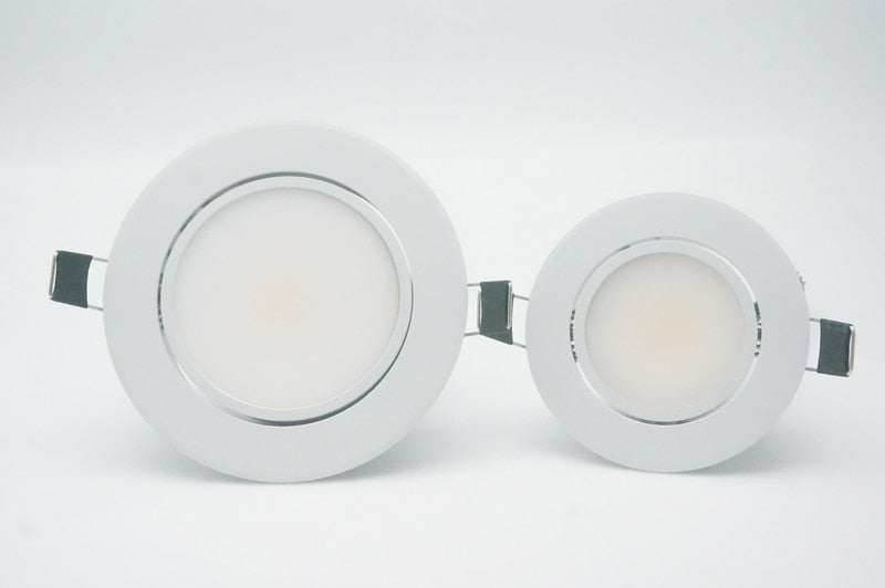 LED Downlight 10X NEW 5W 9W 12W Dimmable Led light COB Ceiling  85-265V ceiling recessed Lights Indoor Lighting + LED driver