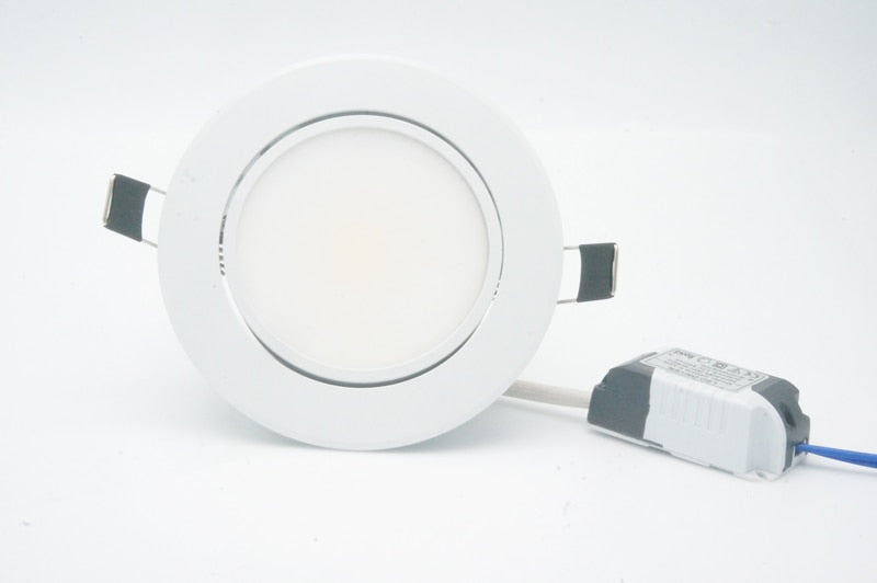LED Downlight 10X NEW 5W 9W 12W Dimmable Led light COB Ceiling  85-265V ceiling recessed Lights Indoor Lighting + LED driver
