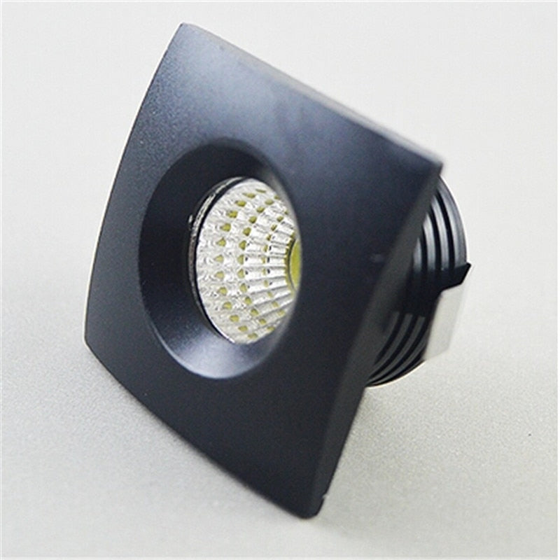 Downlight 10pcs Dimmable Mini LED downlight 5W COB Downlight  Cabinet  AC85-265V LED  Jewelry lamp bookcase led ceiling
