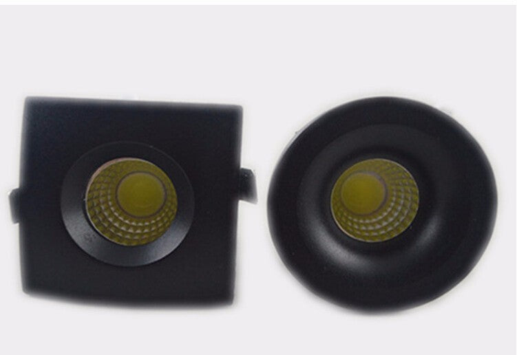 Downlight 10pcs Dimmable Mini LED downlight 5W COB Downlight  Cabinet  AC85-265V LED  Jewelry lamp bookcase led ceiling