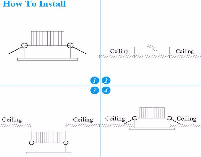 Downlight 10pcs Dimmable Mini LED downlight 5W COB Downlight  Cabinet  AC85-265V LED  Jewelry lamp bookcase led ceiling