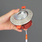 LED Downlight Spot led man-made crystal diamond Anti-glare Aluminum sparkling Recessed LED Spot Lighting AC90-260V CRI>93