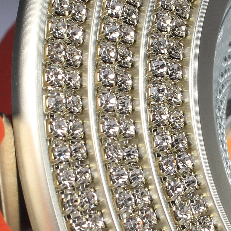 LED Downlight Spot led man-made crystal diamond Anti-glare Aluminum sparkling Recessed LED Spot Lighting AC90-260V CRI>93