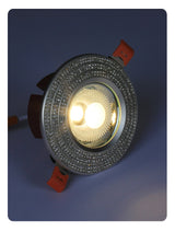 LED Downlight Spot led man-made crystal diamond Anti-glare Aluminum sparkling Recessed LED Spot Lighting AC90-260V CRI>93