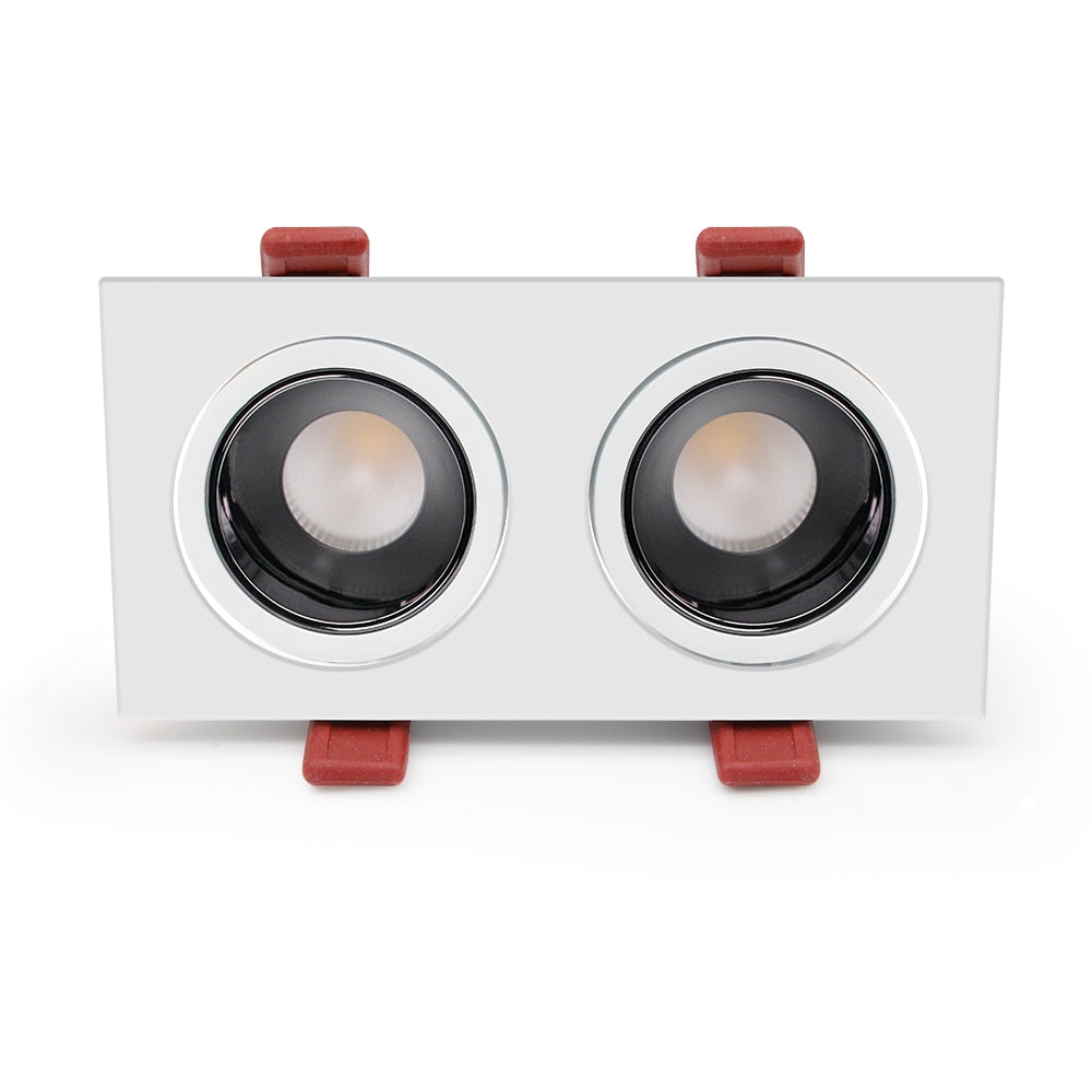 LED Embedded Ceiling Spot Light 14W 24W Square Ceiling Recessed Spot Light for Living room Home Aisle