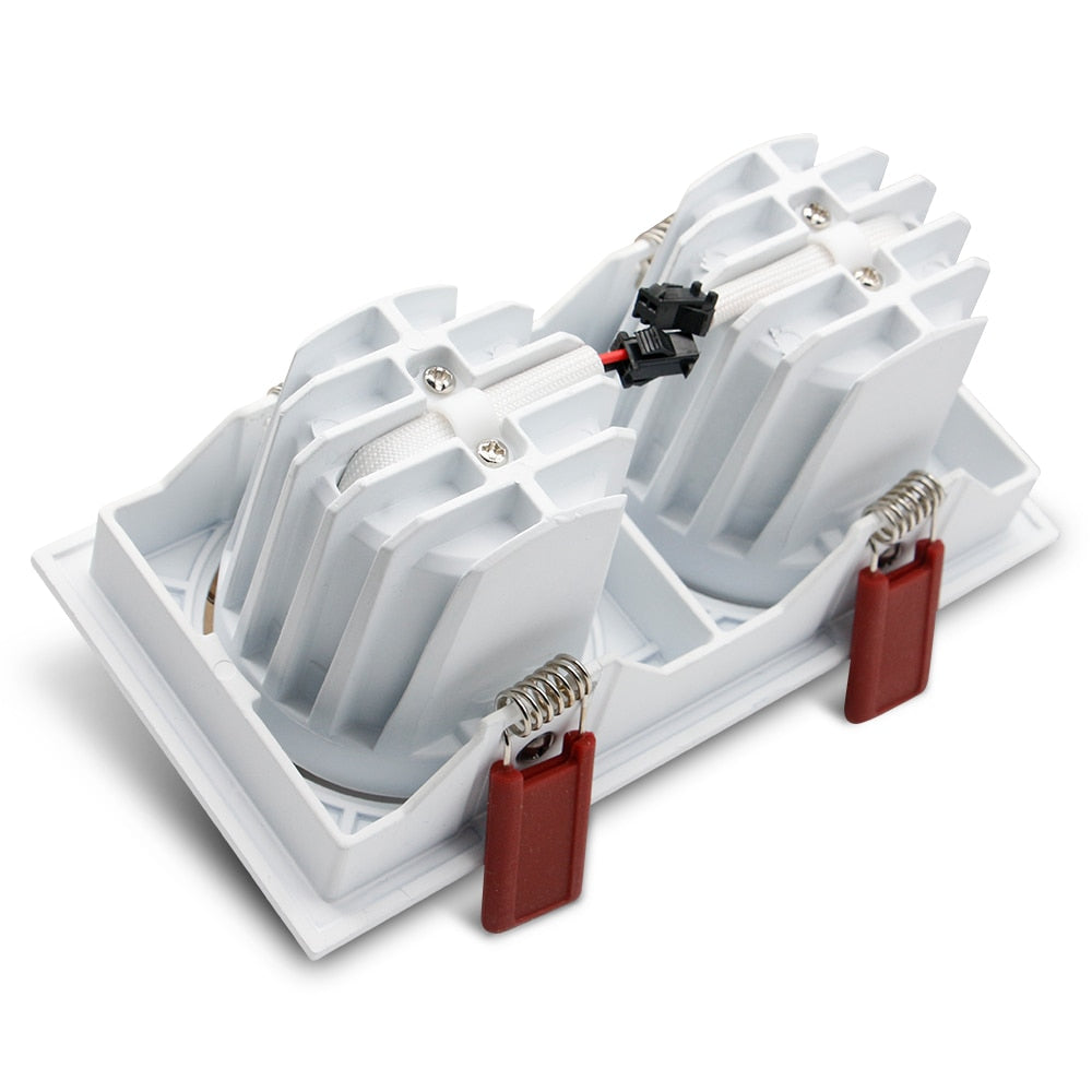 LED Embedded Ceiling Spot Light 14W 24W Square Ceiling Recessed Spot Light for Living room Home Aisle