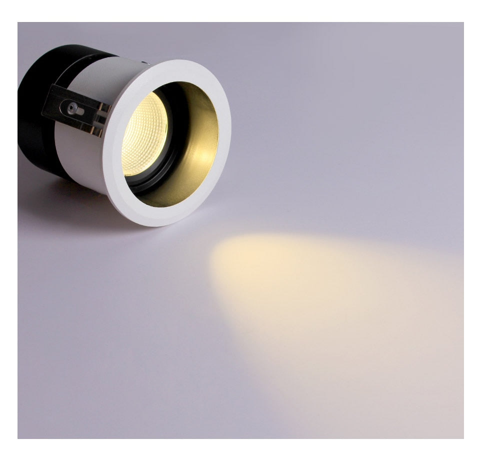 Aisilan Modern Nordic style waterproof free rotation downlight for bathroom bedroom living room kitchen Foyer AC85-260V 5W