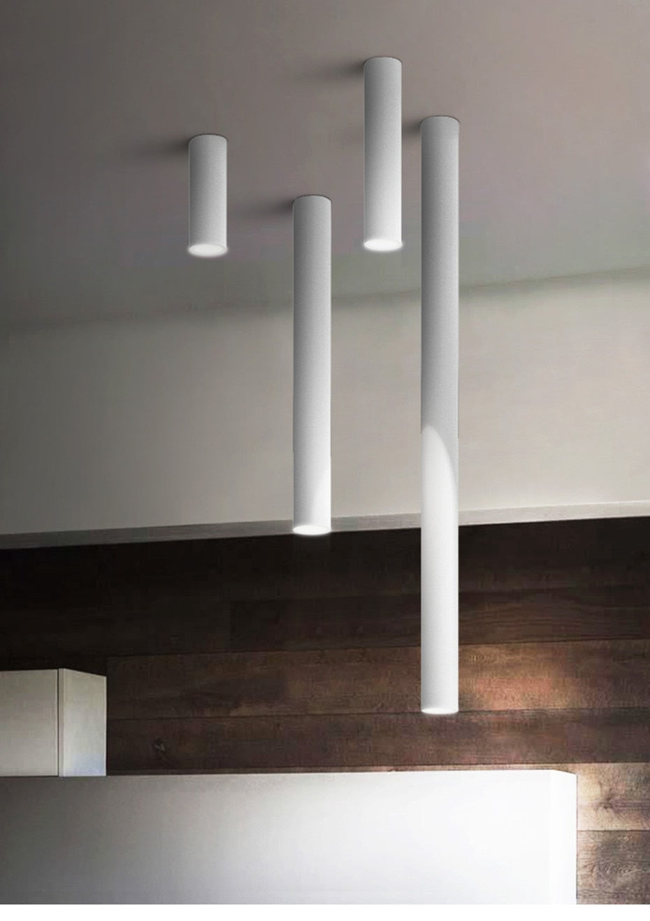 Modern Led Downlight Surface Mounted Spot Led Tube Kitchen Lighting 75mm/200mm Living Room Store Office Decoration Spot Light