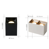 Square LED Spotlight Corridor / Cloakroom for Living room, Kitchen, Bedroom Ceiling lights 10W 20W Downligh  AC100-240V