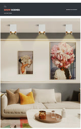 Square LED Spotlight Corridor / Cloakroom for Living room, Kitchen, Bedroom Ceiling lights 10W 20W Downligh  AC100-240V