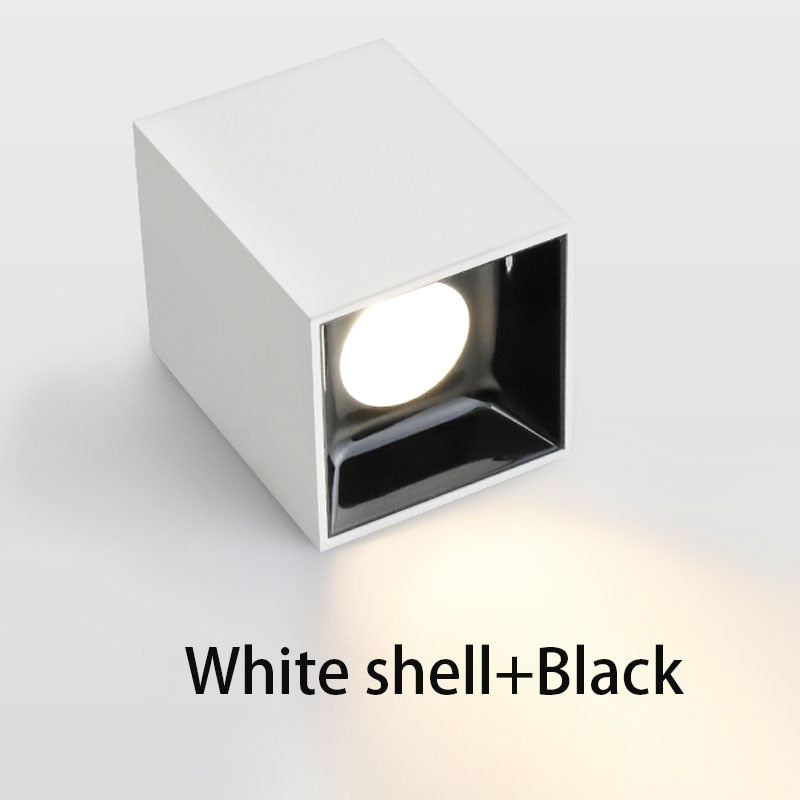 Square LED Spotlight Corridor / Cloakroom for Living room, Kitchen, Bedroom Ceiling lights 10W 20W Downligh  AC100-240V