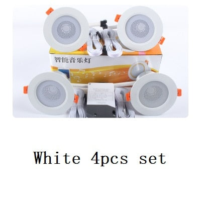 APP Remote Control LED Ceiling Round Downlight Led Downlight Bluetooth APP Control Smart Light Bluetooth 4.0 Music Light