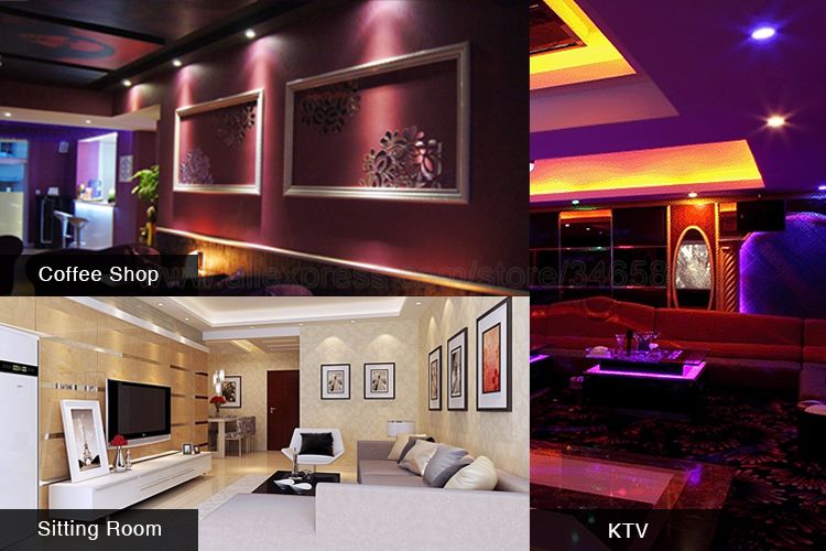 Mi.Light 4x 12W RGB + CCT Downlight with Driver AC85-260V FUT066 +1x WiFi iBox1 Lamp +1x 2.4G Wireless RF 4-Zone Touch Remote