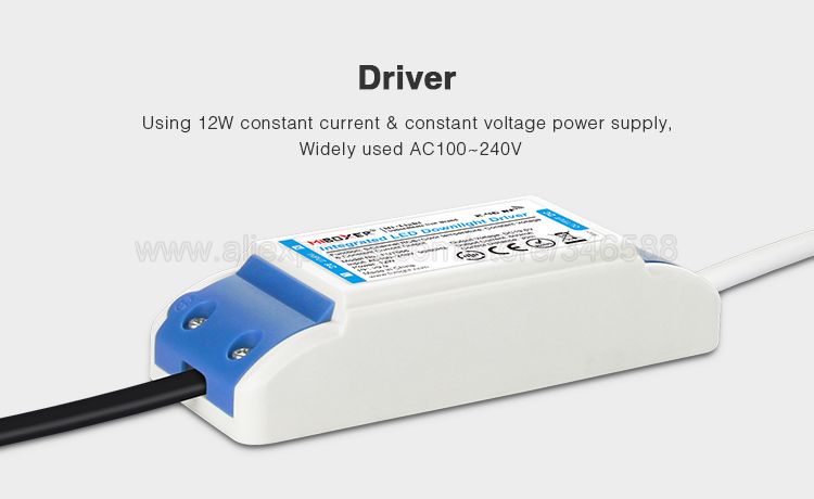 Mi.Light 4x 12W RGB + CCT Downlight with Driver AC85-260V FUT066 +1x WiFi iBox1 Lamp +1x 2.4G Wireless RF 4-Zone Touch Remote