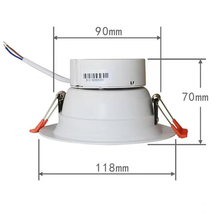  Dimmable and Color Temperature Downlights work with Aqara gateway 9W 220v dimmable led downlight