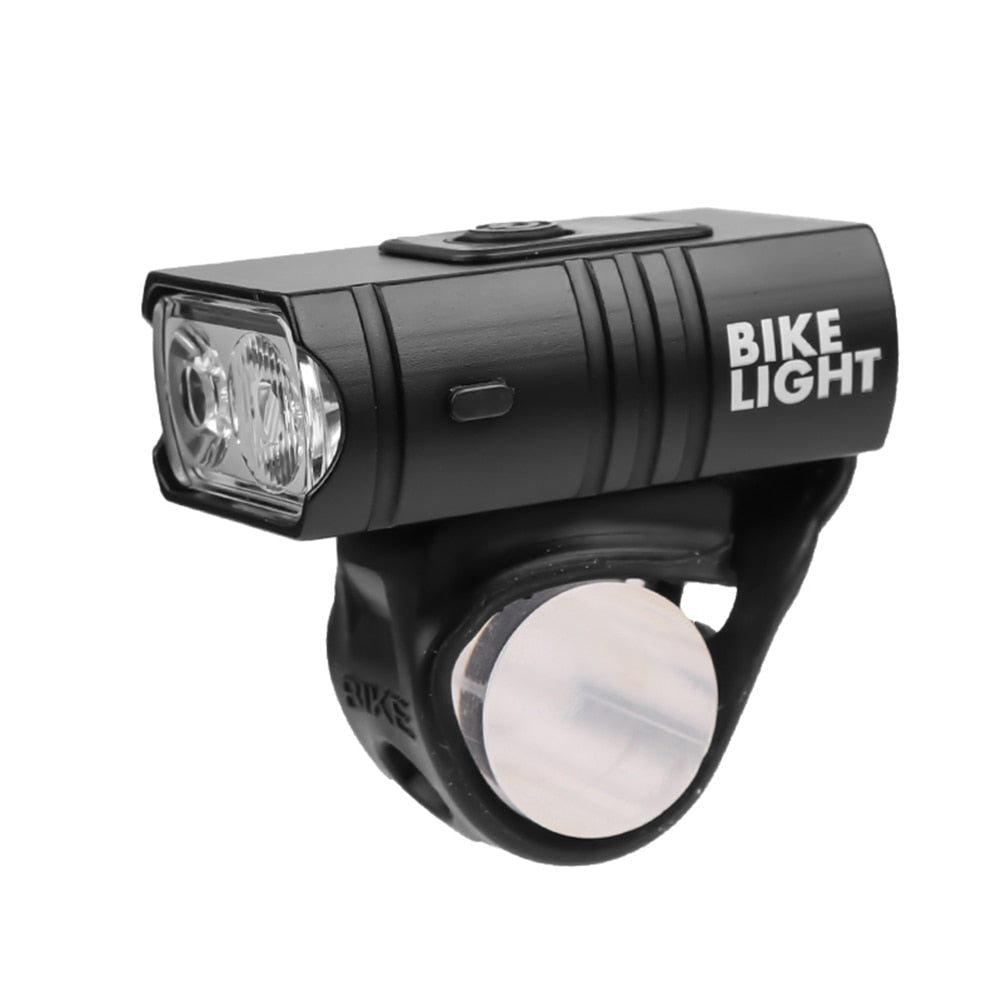 LED Bicycle Light 10W 800LM USB Rechargeable Power Display Mountain Road Bike Front Lamp Flashlight Cycling Equipment