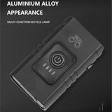 LED Bicycle Light 10W 800LM USB Rechargeable Power Display Mountain Road Bike Front Lamp Flashlight Cycling Equipment