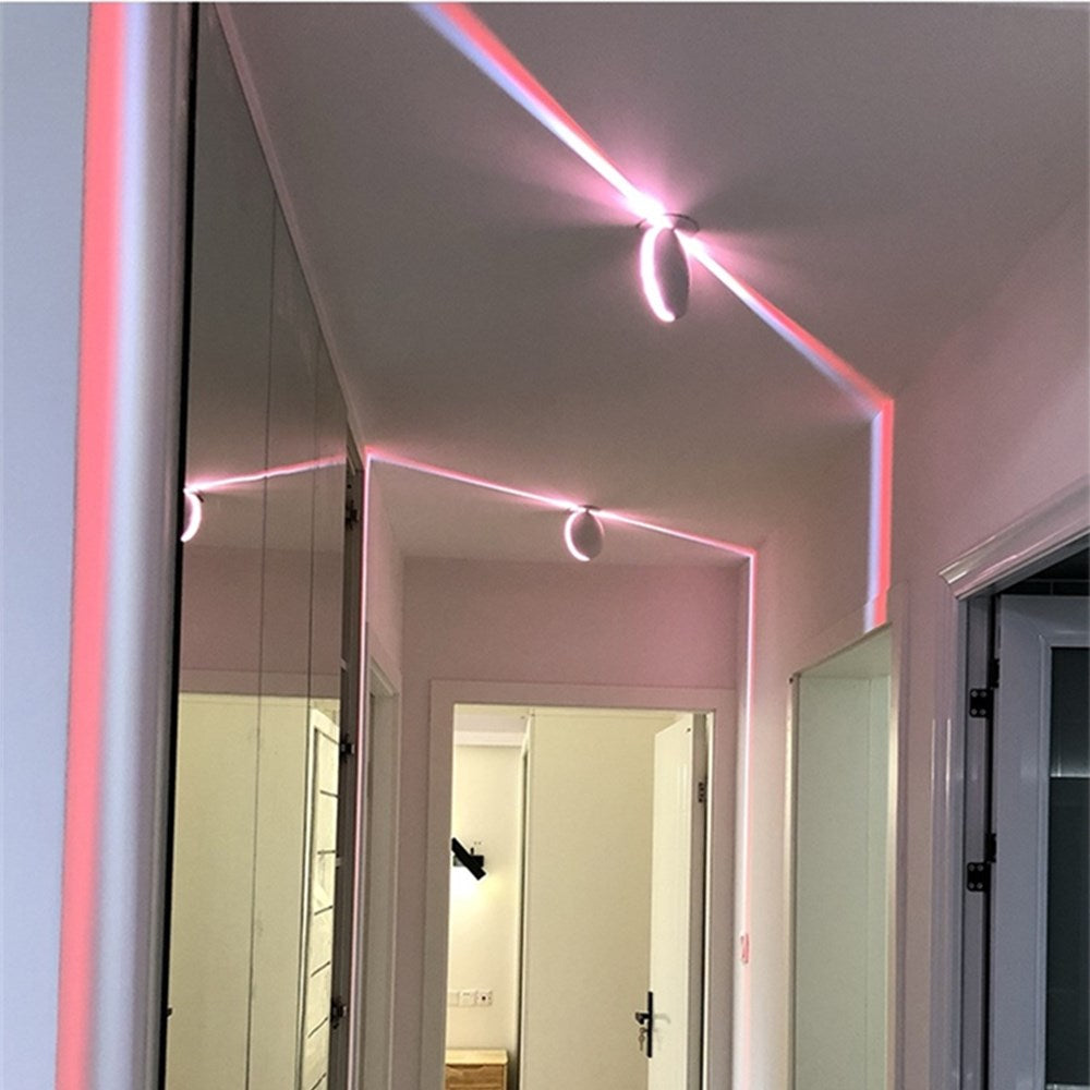 Colorful Downlight Led Surface Mounted Ceiling Lamp Waterproof Indoor Outdoor Wall Lamp For Corridor KTV Bar Decorative Lighting