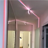 Colorful Downlight Led Surface Mounted Ceiling Lamp Waterproof Indoor Outdoor Wall Lamp For Corridor KTV Bar Decorative Lighting
