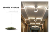 Colorful Downlight Led Surface Mounted Ceiling Lamp Waterproof Indoor Outdoor Wall Lamp For Corridor KTV Bar Decorative Lighting