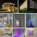 Colorful Downlight Led Surface Mounted Ceiling Lamp Waterproof Indoor Outdoor Wall Lamp For Corridor KTV Bar Decorative Lighting