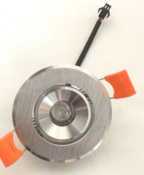  Led 10pcs/lot 68mm Downlight Lamp 3W 230V Ceiling Recessed Downlights Round Panel Light