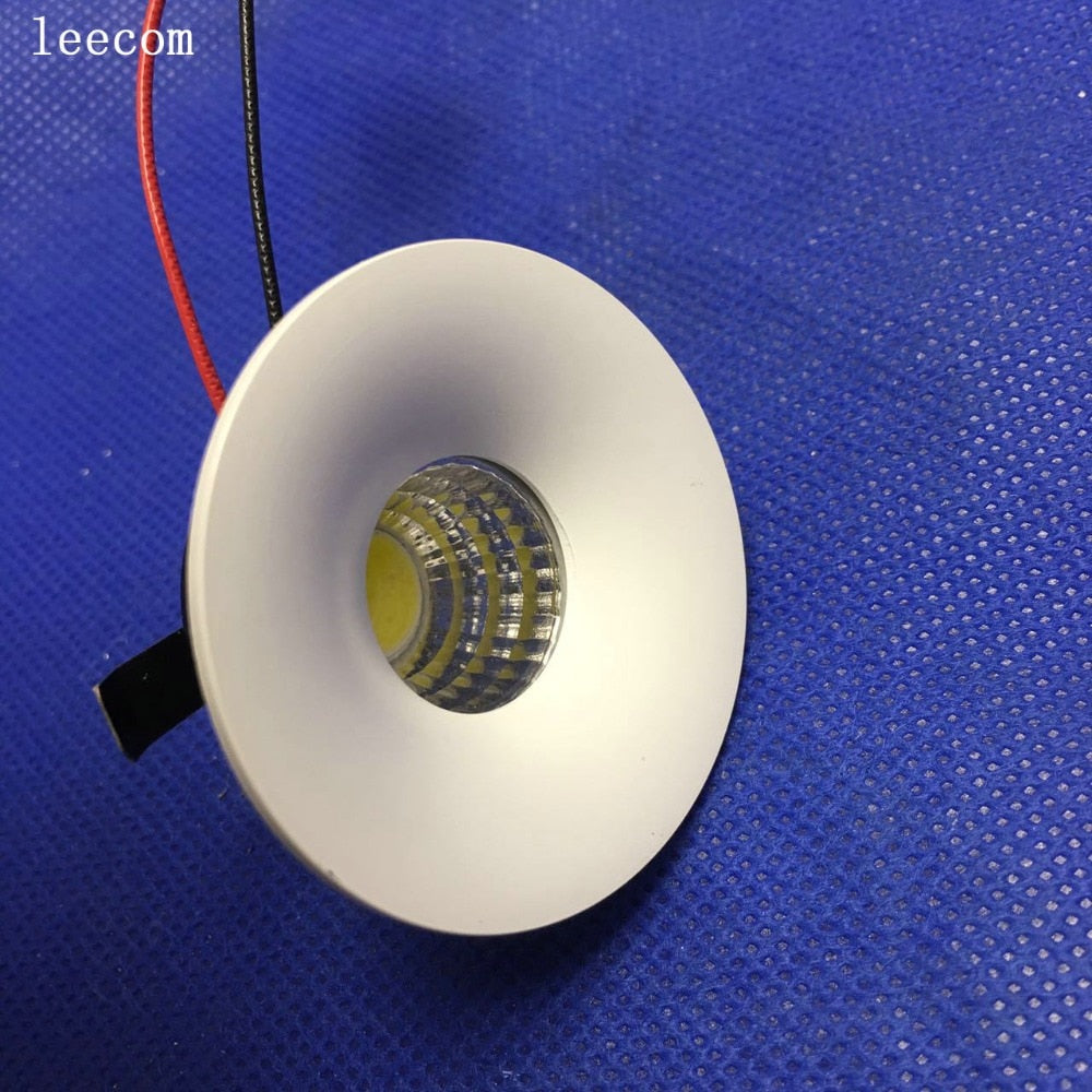 LED Downlight DC12V Rushed Real Luces Led20pcs/lot Mini Led Downlight White Round Ceiling Spot Lights Panel Light Recessed Aluminum Lamp Warm