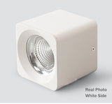 DBF Square White/Black No-Cut Surface Mounted Downlight High Power 10W 20W 30W Ceiling Spot Light 3000K/4000K/6000K AC110V 220V