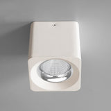 DBF Square White/Black No-Cut Surface Mounted Downlight High Power 10W 20W 30W Ceiling Spot Light 3000K/4000K/6000K AC110V 220V