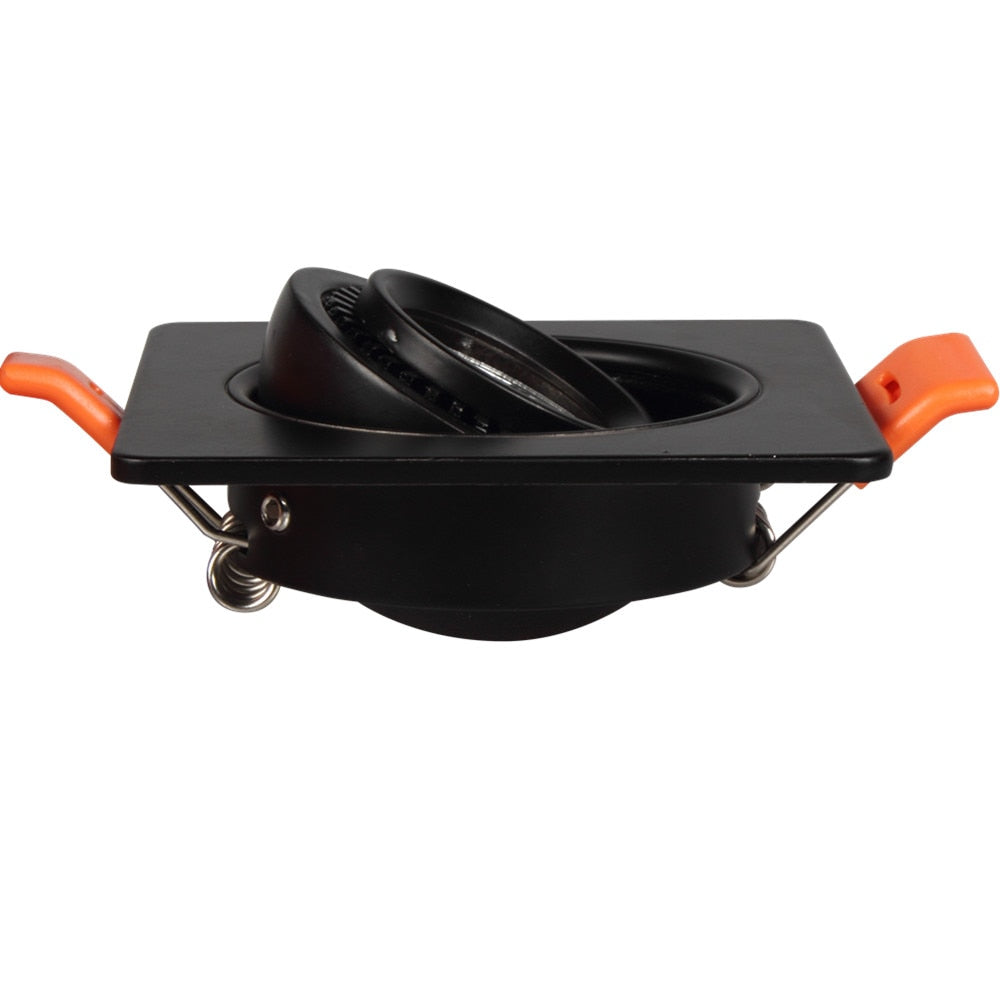 DBF Rotatable Angle LED Recessed Downlight 5W 7W 10W 12W 15W LED Ceiling Spot Light 3000K/4000K/6000K Black/White Housing Light