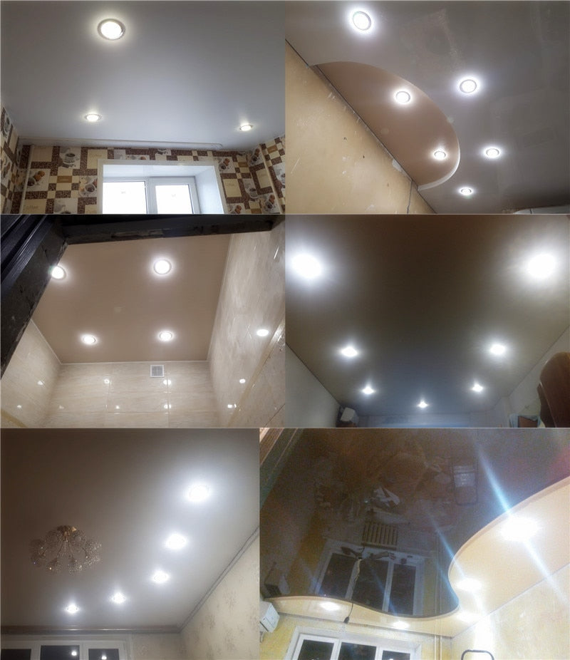 LED Light Dimmable/Non-dimmable Downlight 7W GX53 220V/110V Warm/Natural/Cool White PC with Cover Cabinet Lamp Bulb