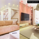 WiFi Smart LED Downlight Dimming Round Spot Light  7W RGB Color Changing 2700K-6500K Warm Cool light Work with Alexa Google Home