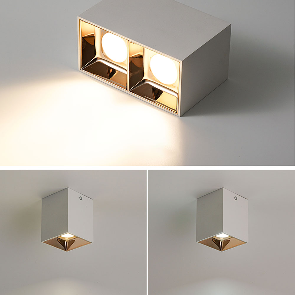 Square Led Spotlight Square LED Spotlight Corridor / Cloakroom for Living room, Kitchen, Be ...