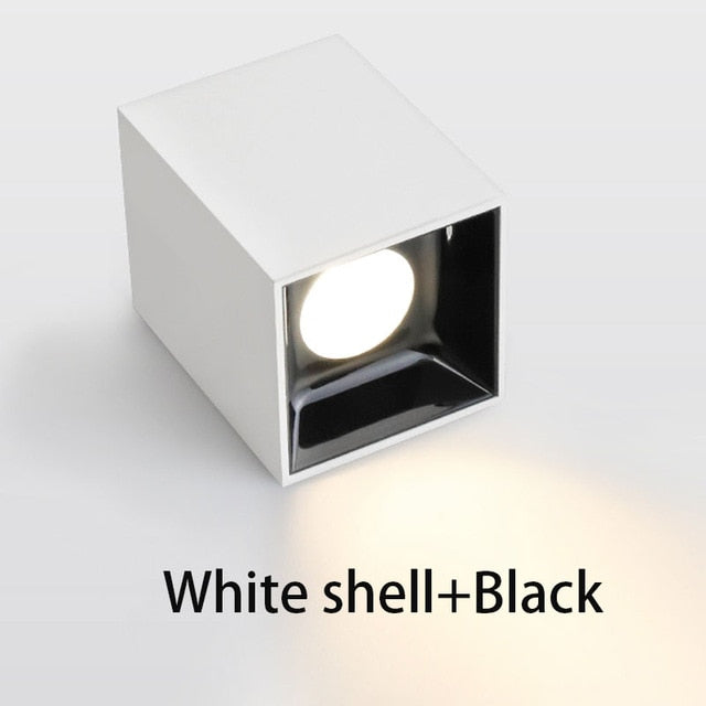 Square LED Spotlight Corridor / Cloakroom for Living room, Kitchen, Bedroom Ceiling lights 10W 20W Downligh  AC100-240V