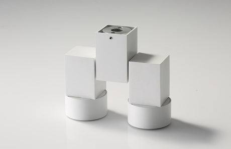 Indoor led downlight led gu10 180 adjustable double surface mount spotlight white/black ceiling light