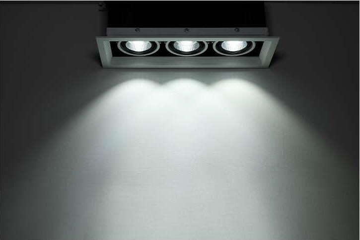 Double Dimmable Led downlight Spotlight 10w 20W 30W ac85-240V ceiling recessed Lights Indoor Lighting