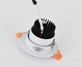 Round Dimmable Recessed COB LED Downlights 5W 7W 9W 12W 15W LED Ceiling Spot Lights AC85~265V LED Ceiling Lamps Indoor Lighting