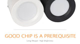 Round Surface Mounted LED Downlights 5W 7W 9W 12W Mounted Ceiling Lamps Spot Light 220V 110V Down Light black / white body