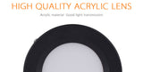 Round Surface Mounted LED Downlights 5W 7W 9W 12W Mounted Ceiling Lamps Spot Light 220V 110V Down Light black / white body